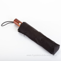 Best Gentleman's Compact Umbrella Wooden Handle